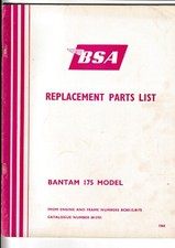 Bsa replacement parts d'occasion  Briare