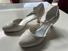 Brautschuhe elfenbein gebraucht kaufen  Hamburg