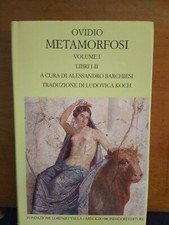 Ovidio. metamorfosi vol.i usato  Italia