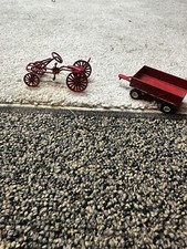 Tootsie Toy Farm Trailer Red Dieast and gear bike comprar usado  Enviando para Brazil