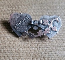 Antique silver mizpah for sale  STOCKPORT