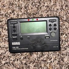 KORG TM-50 combo sintonizador de instrumento e metrônomo (usado, testado e funciona) comprar usado  Enviando para Brazil