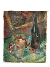Tableau huile toile d'occasion  Amiens-