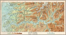 Norvegia sognefjord mappa usato  Lecco