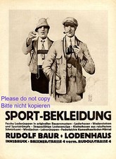 Lodenmode baur innsbruck gebraucht kaufen  Waldburg