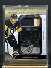 Evgeni Malkin 2023-24 Upper Deck Trilogy amostras triplas 3 cores 16/25 #HTS-EM comprar usado  Enviando para Brazil
