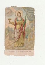 Santino immagine sacra usato Santino immagine sacra usato  Ticengo