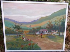 Arijac toile haitienne d'occasion  Gallargues-le-Montueux