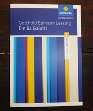 Lessing emilia galotti gebraucht kaufen  Deutschland