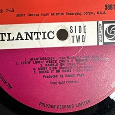 Led zeppelin. 1st for sale  BIRCHINGTON