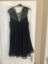 Lipsy black floaty for sale  WINGATE