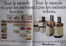 Moulinex advertising robots d'occasion  Expédié en Belgium