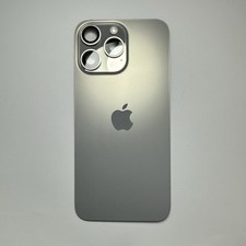 iPhone 15 Pro Max vidro traseiro de titânio natural substituição Apple OEM grau AB comprar usado iPhone 15 Pro Max vidro traseiro de titânio natural substituição Apple OEM grau AB comprar usado  Enviando para Brazil