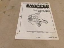 Snapper series rear for sale  Jasper