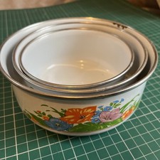 Vintage enamelware small for sale  LONDON
