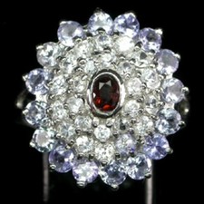 Anello con granato usato  Reggio Calabria
