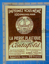 Centafold pierre plastique d'occasion  Beaumont-de-Lomagne