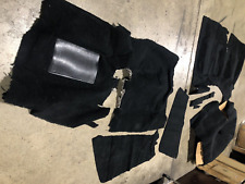 Conjunto de tapete moldado 67-69 Barracuda 80/20 laço preto com carpete de apoio de juta comprar usado  Enviando para Brazil