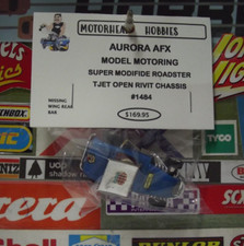 AURORA AFX MODEL MOTORING, ROADSTER AZUL SUPER MODIFICADO, CARRO DE AUTORAMA HO, #1484, usado comprar usado  Enviando para Brazil