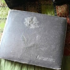 Antique autograph book for sale  CANTERBURY