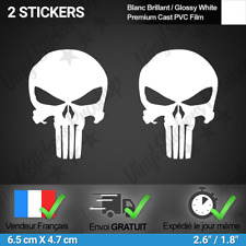 Stickers punisher blanc d'occasion  Marseille II