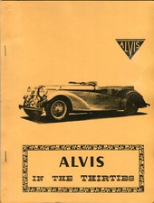 Alvis thirties silver for sale  LEDBURY