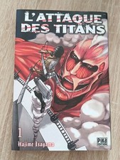 Livre manga attaque d'occasion  Mertzwiller
