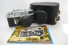 Zorki rangefinder camera for sale  SAFFRON WALDEN