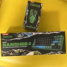 Teclado Ghost edição limitada TMNT k68, mouse Wraith M3 🐶 comprar usado  Enviando para Brazil