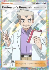 PROFESSOR OAK HOLO ARTE COMPLETA POKEMON TCG BOLSO LEIA A DESCRIÇÃO comprar usado  Enviando para Brazil