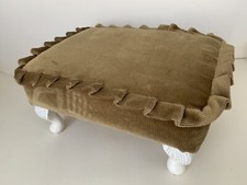 Foot stool dark for sale  HEREFORD