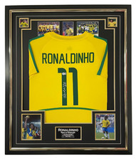 Ronaldinho signed shirt for sale  CHELMSFORD