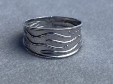 Magnifique bague blanc d'occasion  Monistrol-sur-Loire