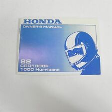 1988 honda cbr1000f for sale  Albany