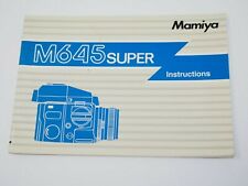 Mamiya m645 super usato  Spedire a Italy