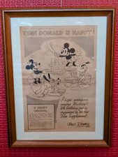 Framed disney mickey for sale  NEWCASTLE UPON TYNE