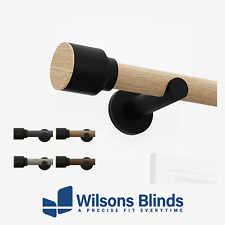 Curtain pole wood for sale  WAKEFIELD