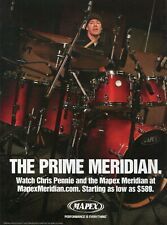 2010 anúncio impresso do kit de bateria Mapex Meridian com Chris Pennie de Coheed e Cambria comprar usado  Enviando para Brazil