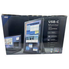 Monitor LED USB-C portátil 15,6" tela de luz fina Full HD IPS – AOC I1601C comprar usado  Enviando para Brazil
