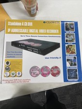 Gravador de vídeo digital endereçável IP Clover CDR4070 autônomo 4 canais DVR , usado comprar usado  Enviando para Brazil