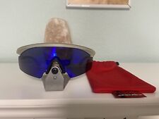 Usado, Novo 2 Gen Vintage Raro Oakley Lâminas de Barbear Azul Fosco Claro Irídio 03-388 comprar usado  Enviando para Brazil