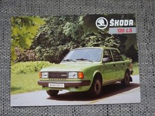 Skoda 120 prospekt gebraucht kaufen  Oberhausen