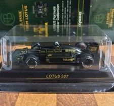 Kyosho 1/64 Lotus F1 98T A. Senna modelo fundido estoque estado claro comprar usado  Enviando para Brazil
