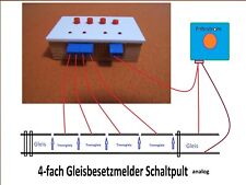Fach gleisbesetztmelder schalt gebraucht kaufen  Brüssow