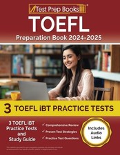 Usado, TOEFL Preparation Book 2024-2025: 3 TOEFL iBT Practice Tests and Study Guide [In comprar usado  Enviando para Brazil