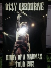 Ozzy Osbourne “Diary of a Madman” 1982 Tour Programa Livro Reino Unido comprar usado  Enviando para Brazil