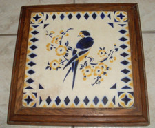 Plat ancien oiseau d'occasion  Frontenex