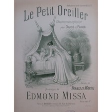 Piano Missa Edmond The Small Pillow Singer, usado comprar usado  Enviando para Brazil