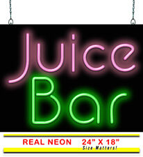 Juice bar neon for sale  Mount Airy