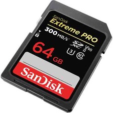 Cartão de memória SanDisk Extreme Pro 64GB SD classe 10 SDHC 300MB/s SDSDXDK-064G-GN4IN comprar usado  Enviando para Brazil